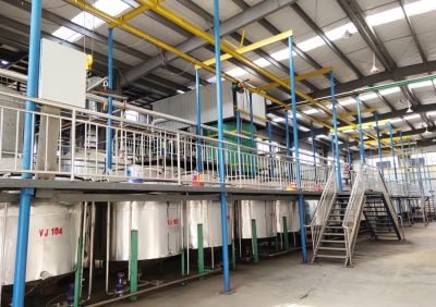 中倍生物 單寧酸生產(chǎn)車(chē)間